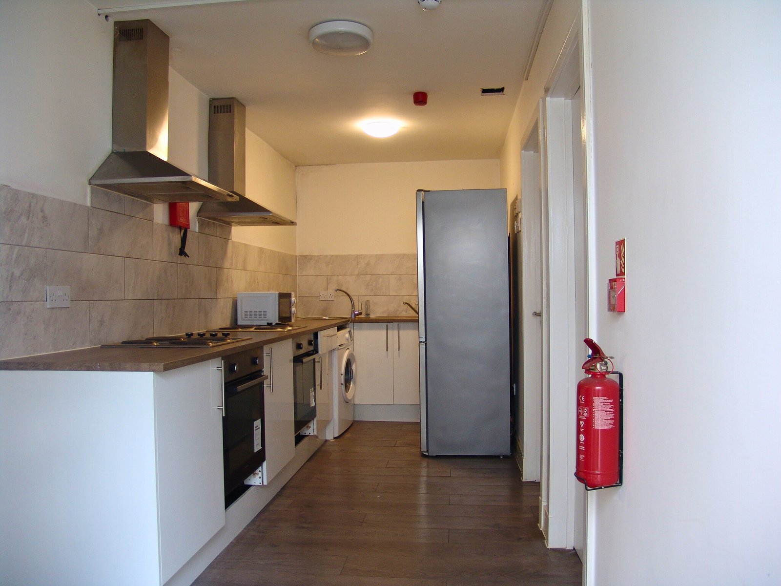 Kitchen from back door